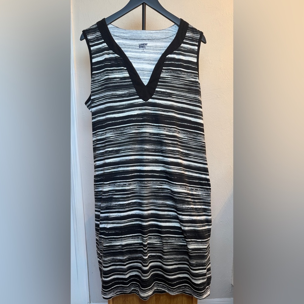 Lands End Cover Up Dress with Pockets